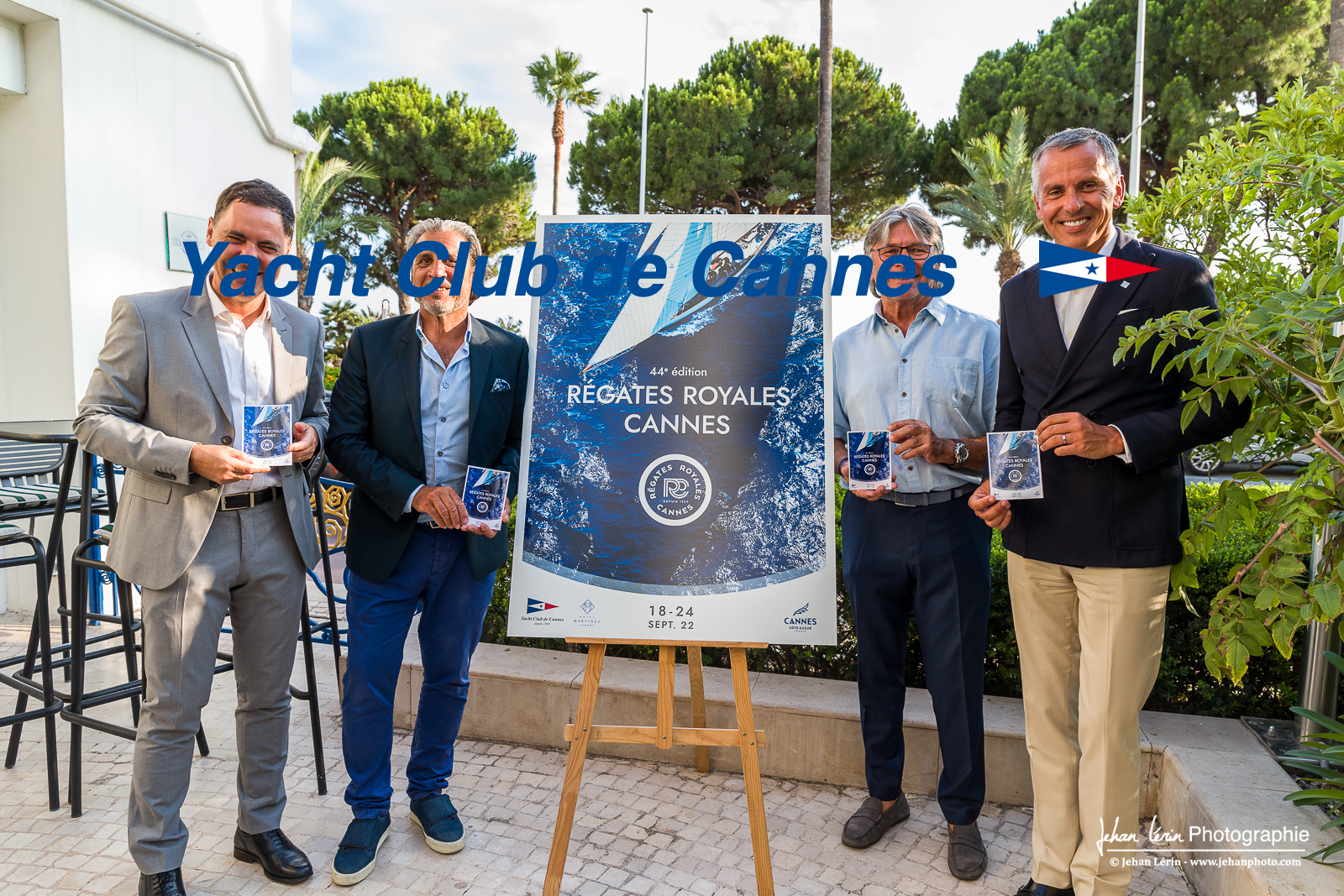 Affiche officielle des Régates Royales 2022 Hotel Martinez